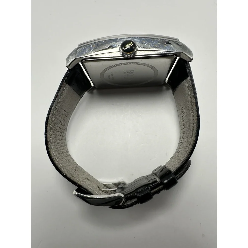 Hugo‎ Boss Moon Phase HB.79.1.14.2359 Mens Tank Watch 36MM 8.5